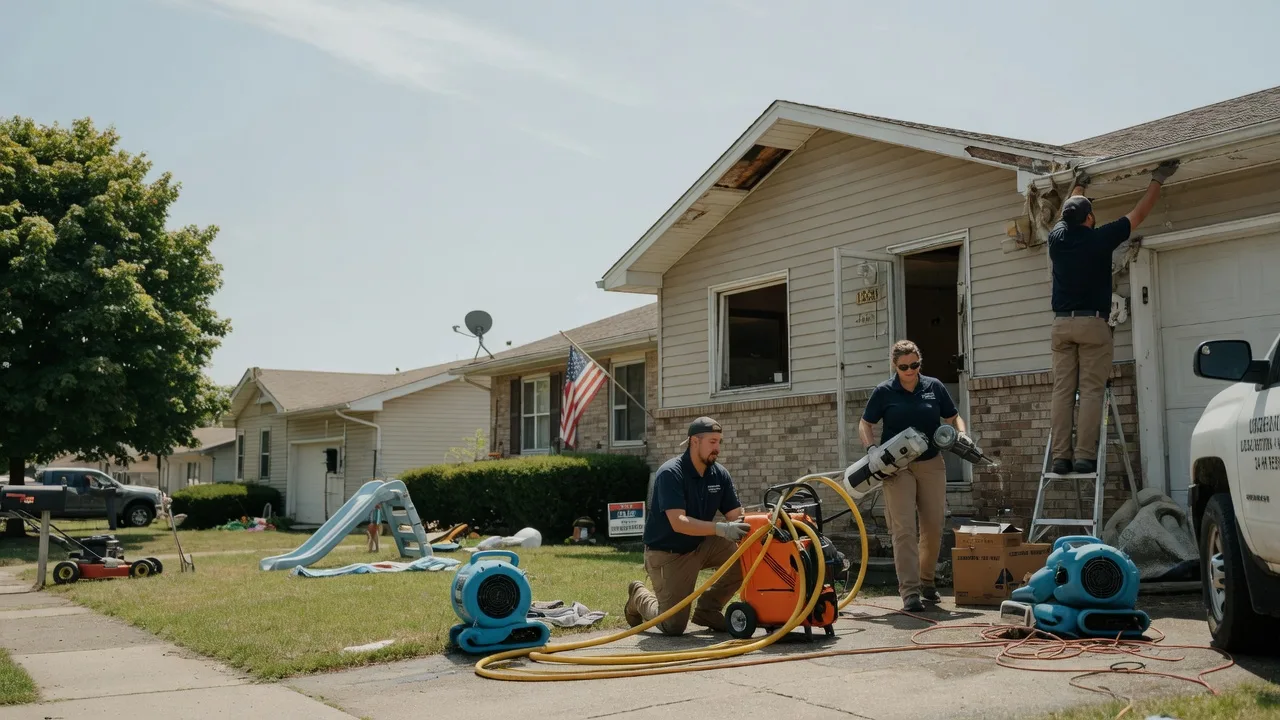 Water Damage Restoration in Charlottesville, IN near me